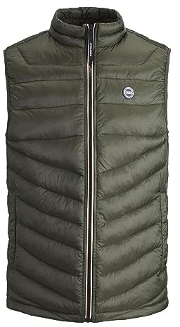 JACK & JONES Mens Hero Bodywarmer Gilet Rosin M