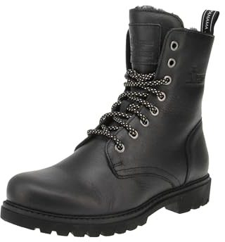 Panama Jack Herren Combat Boots Amur GTX, Männer Stiefeletten,Schnürsenkel,schnürstiefel,Boots,Stiefel,Bootee,Booties,Schwarz,40 EU / 7 UK