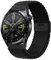 AidorMax Cinturino a Sgancio Rapido 22 mm, Cinturini in Elegante e Confortevole Elastico Traspirante con Fibbia Regolabile in Acciaio Inox per Smartwatch e Orologi (Nero)