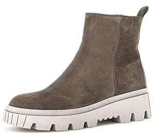Gabor Damen Biker Boots, Frauen Stiefeletten,Wechselfußbett,Best Fitting,Stiefel,Bootee,Booties,halbstiefel,braun (dust),43 EU / 9 UK