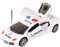 Bagima Kids Police Car Toy, White, 360° Rotating, Light & Sound, 3+ Years, Boys