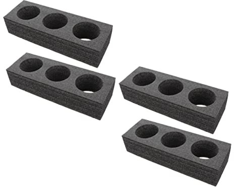 Cabilock 4 Uds Portavasos Para Bebidas De Té Con Leche Portavasos De Espuma Para Llevar Portavasos Para Exteriores Bandeja Portadora De Bebidas Frías Bandejas De Embalaje Para Tazas