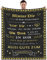 Geburtstagsgeschenk für Männer, Geburtstag Geschenk Mann, Decke Geburtstag für Ehemann Papa Opa Vater Freund Mann Geschenkideen, Flauschige Fleecedecke 150x200cm