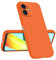 Longstong Handyhülle Kompatibel mit iPhone 11 (6.1), Stoßfest Personalisiert Schlank Minimalistisches Design - Orange