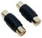 Dolphin Automotive Pair Phono Joiner Audio/Video Coupler Adapter Female to Female