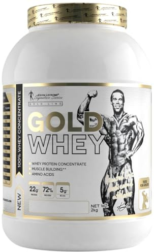 Kevin Levrone GOLD Whey 2000g Whey Protein Konzentrat für Muskelaufbau und Regeneration (Chocolate)