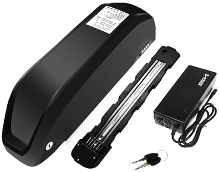 Ebike Battery 36V 48V 52V 13Ah 15.6Ah 19.2Ah 20Ah 24Ah with Charger Lithium Bike Battery Compatible with Bafang ebike conversion kits 250W 350W 500W 750W 1000W Motor