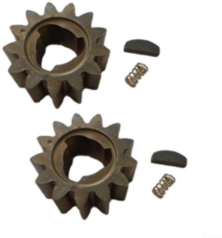 Emiif 42661-VE2-800 13 Tooth Drive Wheel Gear for Honda HRX 216 217 Lawn Mower with 42672-VE2-800 Transmission Keys and 42668-VE2-800 Compression Springs