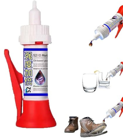 XDGJTBFMY Powerful Solder Multi-Material Repair Adhesive, All Purpose Super Glue Strong Repair, 5210 Met Oil Based Glue, Universal Adhesive Strong Welding for Wood, Furniture(1pcs)