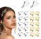 QOWUXHZ 20 Pezzi Mollette Capelli Fermagli Per Capelli Stella Argento Mollette Per Capelli Stella Clip Per Capelli Di Metallo A Forma Di Stella Accessori Capelli Per Ragazze Donna Con 2 Capelli Meteor