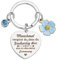 Schlüsselanhänger Beste Freundin, Schlüsselanhänger Freundin Beste Freundin Geschenke Schlüsselanhänger Geschenke für Frauen,Inspirierende Geschenke für Freundin Schwester Kollegin Ehefrau und Mutter