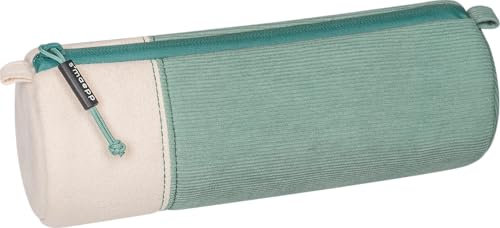 BRUNNEN Schlampermäppchen s'maepp M „Eucalyptus“ | weiß/eukalyptus