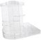 Ipetboom Porta Rossetto Girevole in Acrilico Organizer Per Trucco Contenitore Per Articoli Da Toeletta Porta Cosmetici Minimalista Design A Cassetto