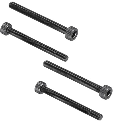 PATIKIL 100 Pcs M3 x 30 mm Hex Socket Head Cap Screws Bolts, 12.9 Grade Carbon Steel Socket Drive Screws, Black Oxide, Full Threads