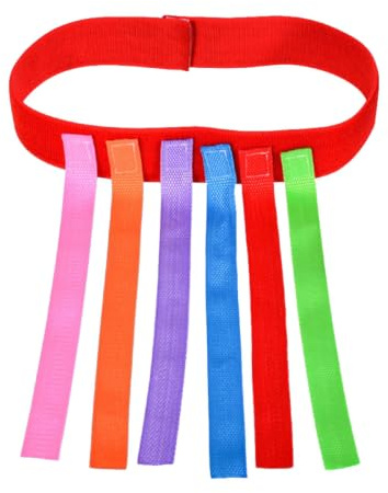 Housoutil Kinderspielgürtel Schwanzfang Spielset 4 Stück Für Outdoor Bewegungstraining Party Spiele Geburtstagsspiel