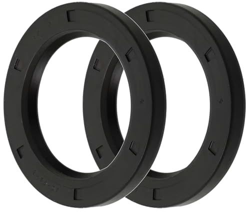 cyclingcolors 2x Wellendichtung wellendichtring abdichtung metrisch nitrilkautschuk NBR Öl rotierende mechanische komponente mit feder, 12x19x5mm CC