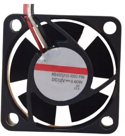 MB40201V2-000C-F99 DC12V 0.05A 0.6W 40MM Fan -4CM 4020 3-Wire Cooling Fan