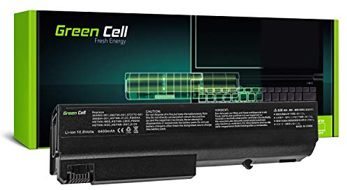 Green Cell® Standard Série Batterie pour HP Compaq 6710b 6710s 6715b 6715s 6910p nc6120 nc6220 nc6320 nc6400 nx6110 nx6310 Ordinateur PC Portable (6 Cellules 4400mAh 11.1V Noir)