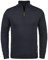 Blend BHRobin Herren Strickpullover Troyer Feinstrick Pullover mit Troyerkragen Rippbündchen Baumwollmischung Regular fit, Größe:XL, Farbe:Navy (70230)