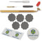 [SMART-BOX] Komplett Set - Lackstift für Autolack & Felgen | Lack-Reparatur-Set | mit deutscher Anleitung | Loew Cornell Fine Line Painting Pen | Kemper Fluid Writer Pen