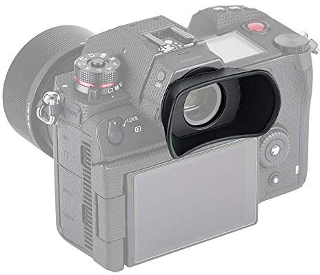 Œilleton Large en Silicone Souple pour Panasonic S1 S1R S1H Remplacement Panasonic DMW-EC6 Oculaire