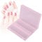 Nail Drill Bit Case Nail Art Display Box Nail Drill Bit Storage for Manicure Polishing for Beauty Salon (Pink)