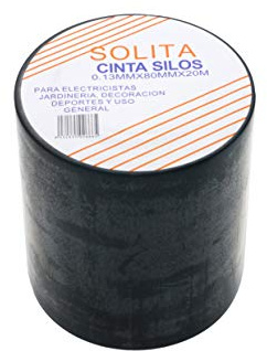 Packung mit 5 Stück Rolle Silo-Band 0,13 x 80 mm - 20 m