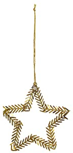 House Doctor 257870059 Ornament, Lamet, Messing, w, h: 10 cm