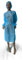 CAMICI IN TNT - 10 camici monouso 30 gr BLU + 10 cuffie (20, L)