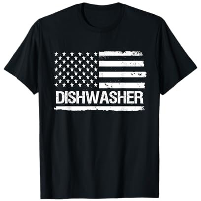 Drapeau USA lave-vaisselle T-Shirt