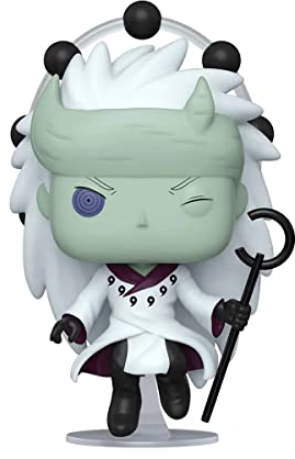 POP Naruto Shippuden Madara Uchiha, Six Paths Funko Vinyl-Figur (zusammen mit kompatibler Box-Schutzhülle), mehrfarbig, 9,5 cm