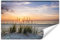 Muralo Selbstklebende Vlies Fototapete MEER Strand Dünen Sand Sonnenuntergang Natur Landschaft 3D Wanddekoration für Schlafzimmer Wohnzimmer Büro Br. 180cm x Hö. 120cm