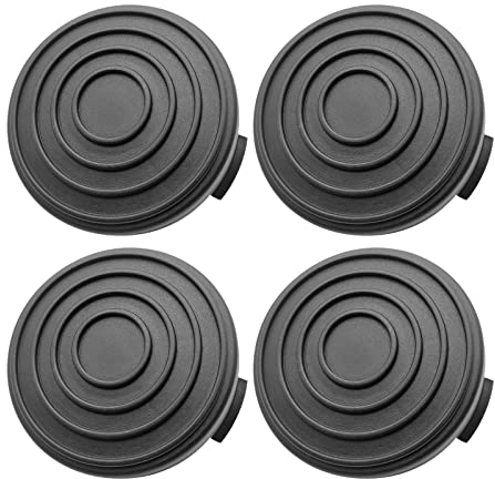 CDIYTOOL Einhell GE-CT 4530 TLE-02-1 Ersatzabdeckung, Ersatz-Spulenabdeckung für den Einhell Elektro-Rasentrimmer GE-CT 4530 (4 Kappe)