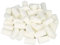 50pcs Air Compressor Pump Cotton Filter, 30MPa White Fiber Cotton Pump Filter 2 x 3.5cm / 0.79 x 1.38in High Pressure Pump Prefilter Element Core for YONG HENG 30MPa Air Compressing Machine