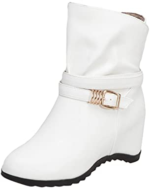 Stivali Gomma Bambina 30 Stivali Estivi Donna Traforati Stivali Equitazione Donna Sandali Donna Estivi con Tacco Stivali Gomma Bambina 36 Sandali Donna Estivi Tacco 2-Nero 24.99