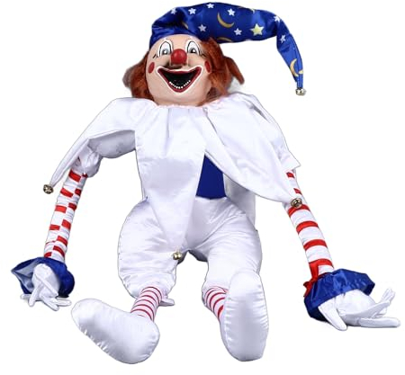 Halloween-Clown-Puppe, 100 Cm, Clown-Plüsch-Ornament, Halloween-Dekoration