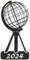 Samunshi® Nordkap Sticker Anno 2024 Nero 10cm - Auto Camper Moto - Nordkapp Norvegia