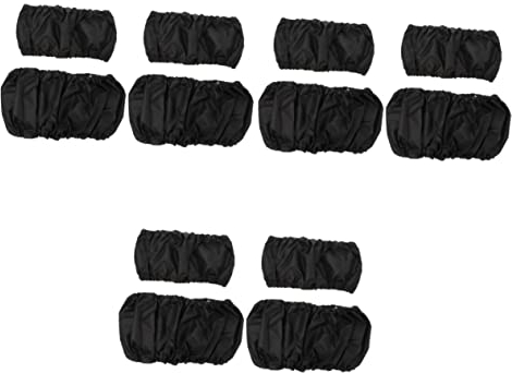 ibasenice 12 Stk Radabdeckung Radschutz Für Kinderwagen Kinderwagenzubehör Auto Kinderwagen Kinderwagenabdeckung Für Die Reise Schutzabdeckungen Für Joggerräder Baby Reifen Oxford