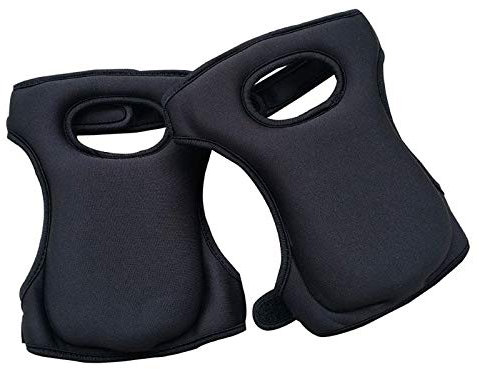 Schwarz, Soft Foam Gardening Knee Pads - Work Protective Cushion für Garten Reinigung Arbeit Schrubben Böden, Ultra Soft Cushion Protector (1 Paar)