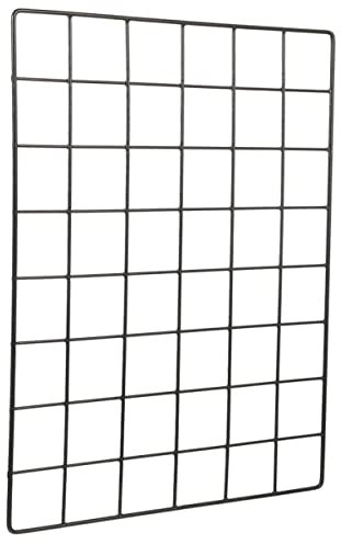 Cabilock Estante Panel De Rejilla Decoraciones De Gorra Decoración Para Colgar En La Pared Paneles De Pared De Rejilla Tablero De Fotos Bandeja De Almacenamiento Planchar Metal