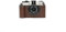 Demi-étui fait main en cuir véritable pour appareil photo Pentax 17 Café