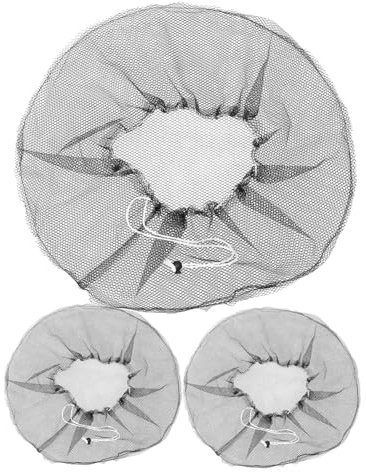 GLSTOY 3pcs Electric Fan Safety Cover Safety Fan Filter Desk Fan Ventiladores Fan Cover Snake Tank Clips Netting Protective Window Fan Garage Door Screen System 8x10 Polyester Black