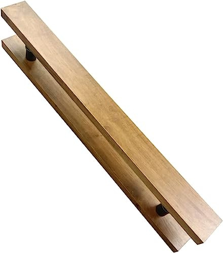 CZAOERXB Poignées de Portes coulissantes Portes intérieures Poignées de Portes en Bois, Porte coulissante Pleine/Porte coulissante en Verre (Longueur 120 cm (47 Pouces))