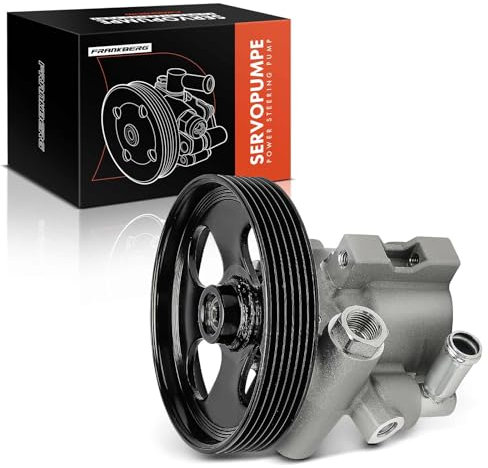 Frankberg 1x Pompe de Direction assistée Compatible avec Ducato Bus 230 Ducato Camionnette 244 Ulysse 220 406 8B Expert Remorque 223 Expert 224 Zeta 22 Phedra 179 Remplacer# 9630706380