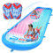 JCLEAL Scivolo d'acqua 2 in 1, per bambini dai 4 agli 8 anni, con 2 slitte scorrevoli, spruzzatore per bambini e adulti, giocattolo divertente per l'acqua estiva