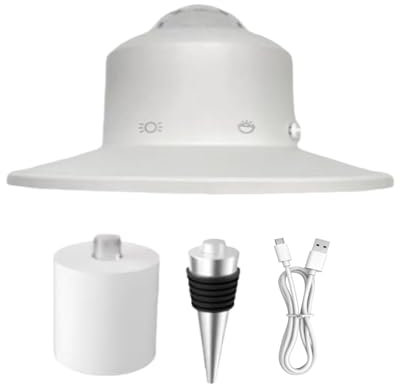 Gomice Wine Bottle Lamp,LED Wine Bottle Light Cordless Lamp | Dimming Decorative Lights with Stoppers, Cool Gadgets Ambient Lighting for Home Decorations Restaurant