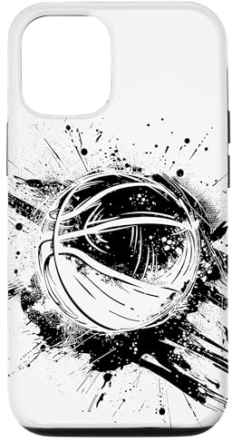 Basketball Ball Graffiti Ballspiel Hülle für iPhone 12/12 Pro