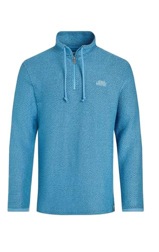 Weird Fish Cruiser 1/4 Zip Macaroni Sweatshirt Pacific Blue Size 2XL. (Jumper/Sweater/Fleece)