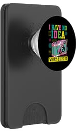 Ich Habe Keine Ahnung, was das ist Retro-Pocket-Kamera der 80er und 90er PopSockets PopWallet für MagSafe