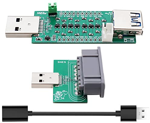 Frewurwer Manual USB 3.0 Controller Converter Extender Board Compatible with DE10-Nano Board for SNAC Handle Game Adapter-F